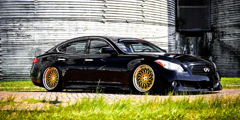 Infiniti Q50 Amani Wheels Stance